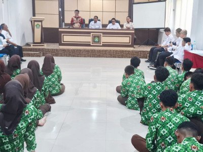 Edukasi Kepemiluan, Murid Kelas XII MAN 2 Kabgor Ikuti Sosialisasi dari Bawaslu