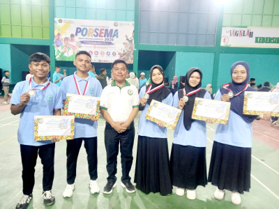Bersinar di Kompetisi, 5 Murid MAN 2 Kabgor Rebut Medali