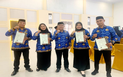 Empat Pegawai MAN 2 Kabgor, Terima SK PPPK dari Kementerian Agama