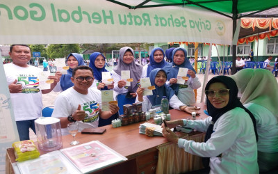 Sehat Itu Mahal, Griya Sehat Ratu Herbal Sponsor Utama Milad MAN Kabgor