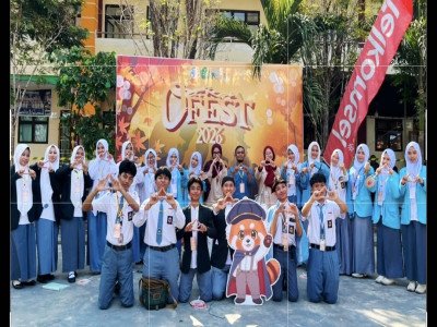 Aktif dan Kreatif, OSIS MAN 2 Kabgor Ikuti Festival