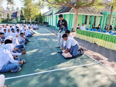 Tanggap Darurat, MAN 2 Kabgor Sambut Sosialisasi dari Rumah Sakit AD