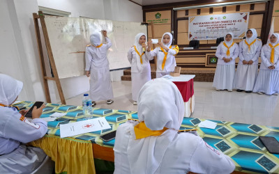 Terpilih Secara Demokratis, ALVIRA Sebagai Ketua PMR MAN 2 Kabgor
