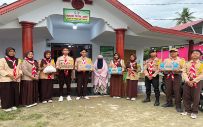 Tebar Kebaikan, Ambalan  MAN 2 Kabgor Kunjungi Panti Asuhan