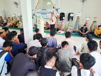 Tumbuhkan Cinta Rasul, MAN 2 Kabgor Gelar Peringatan Maulid Nabi
